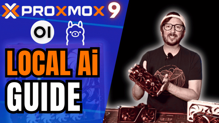 local ai proxmox 9 openwebui ollama ultimate guide - dark