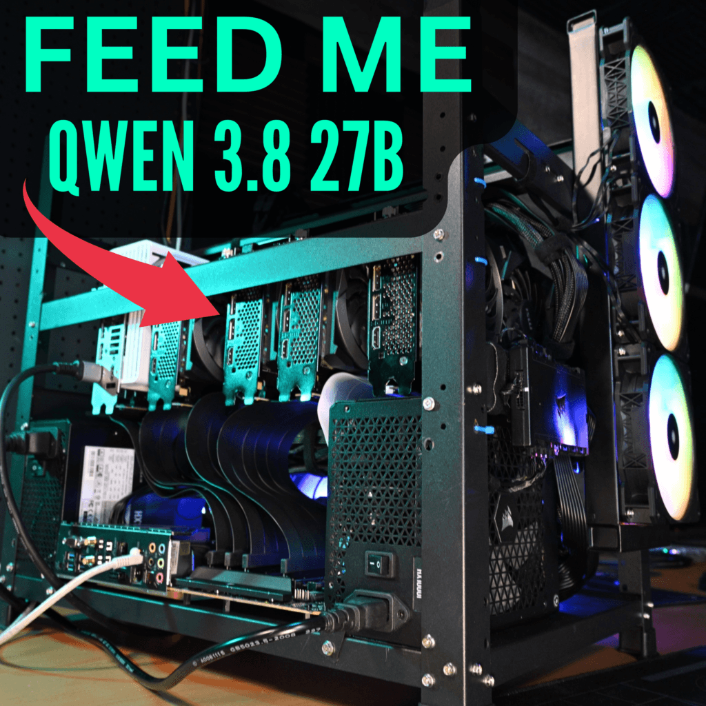 Local Ai Quad 3090 4090 Rig