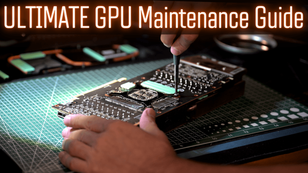 3090 GPU repasted for local ai fixes overheating